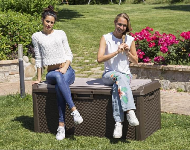 Actual product image Toomax Cushion box collection cushion box santorini plus BROWN