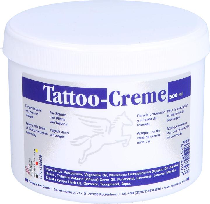 Produktbild Pegasus Pro Tattoo-Creme, 500 ml CRE (500 ml, Creme)