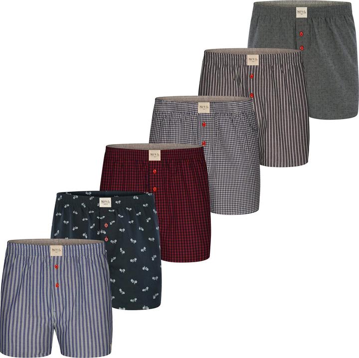 Phil & Co. Berlin Boxer Sets (XXL, 6er Pack)