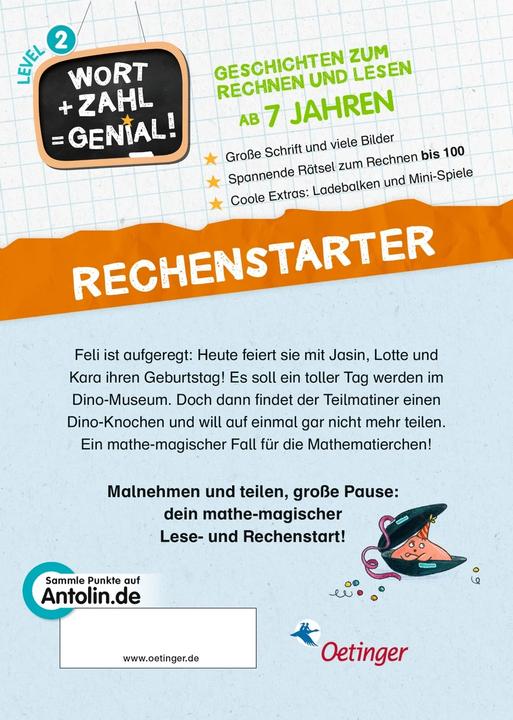 Actual product image Die Mathematierchen. Teilmatiner auf Dino-Jagd (German, Sandy Thissen, Jule Ambach, 2023)