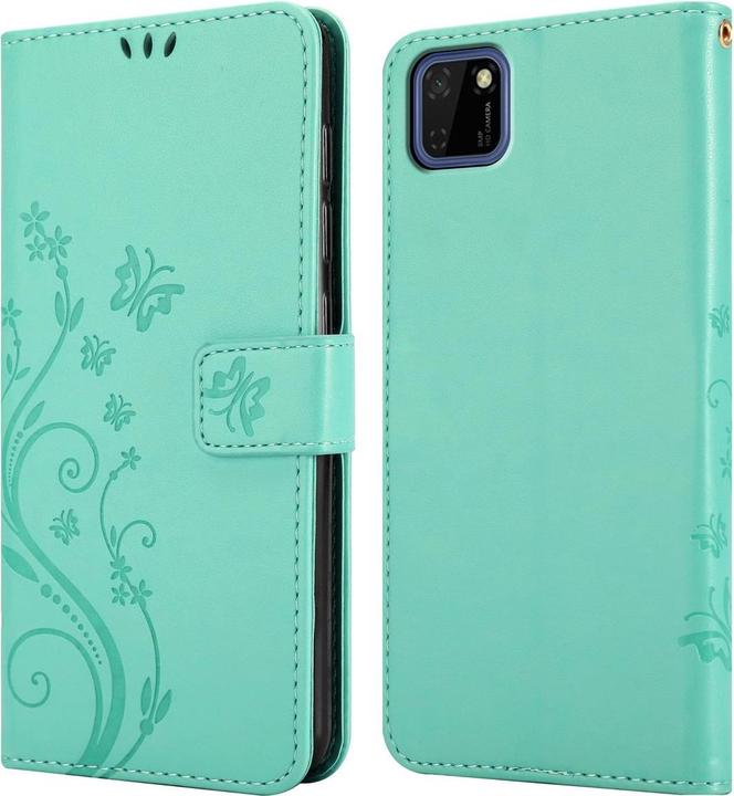 Productafbeelding Cadorabo Bloemen Boekomslag (Huawei Y5p)