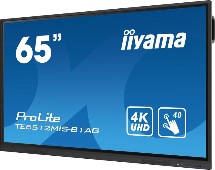 Actual product image iiyama TE6512MIS-B3AG Touch 65" UHD (3840 x 2160 Pixels, 65")
