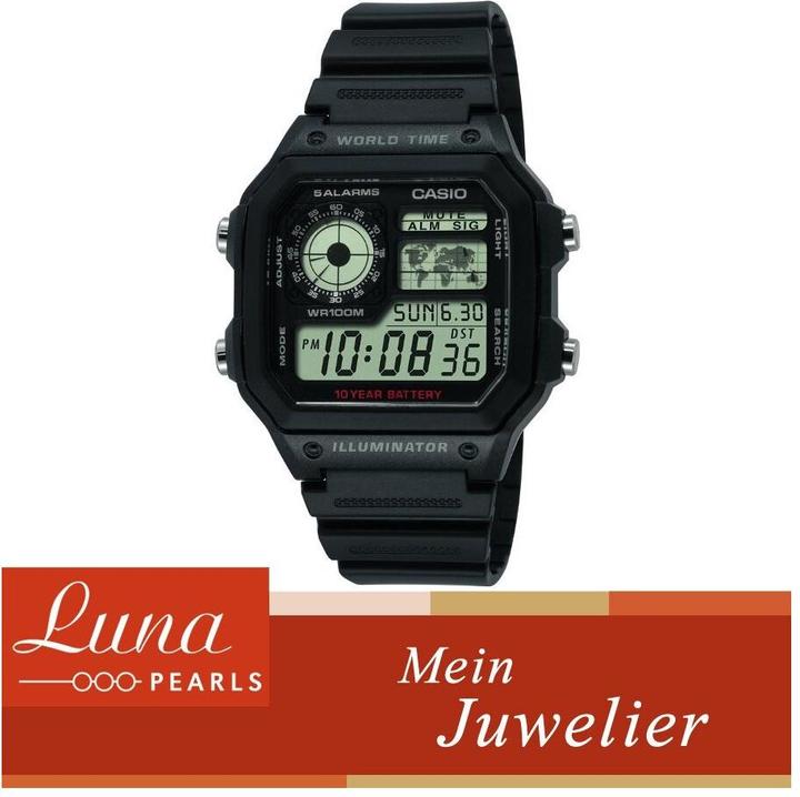 Productafbeelding Casio Ae-1200wh-1avef (Digitaal horloge, 45 mm)