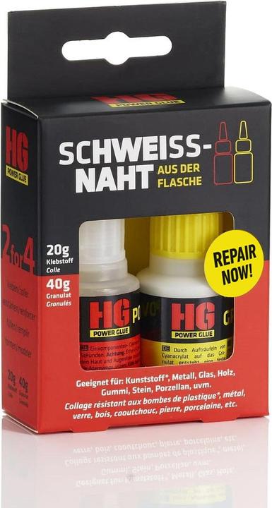 HG Powerglue Soudure de la bouteille (20 g)