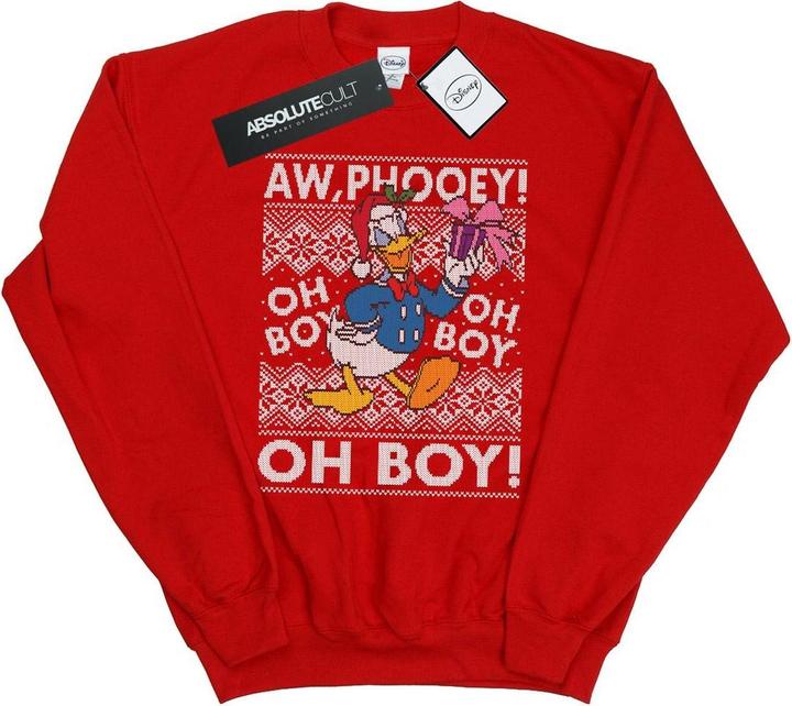 Produktbild Disney Donald Duck Christmas Fair Isle Sweatshirt (XL)
