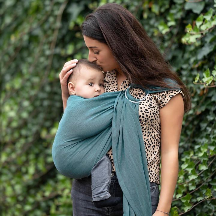 Immagine prodotto Hoppediz Babytragetuch Ring-Sling ultraleicht (2 m)