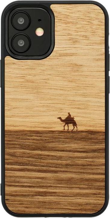 Actual product image Man&Wood case for iPhone 12 mini terra black (Apple iPhone 12 mini)