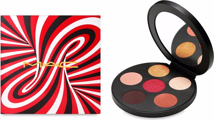 Actual product image MAC Cosmetics Surprise Eyes Eye Shadow X6 Weihnachts- Set (Warm)