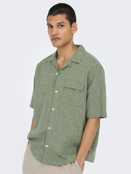 Produktbild Only & Sons Onscaiden Life Relax Ss Resort 1pkt Shir (L)