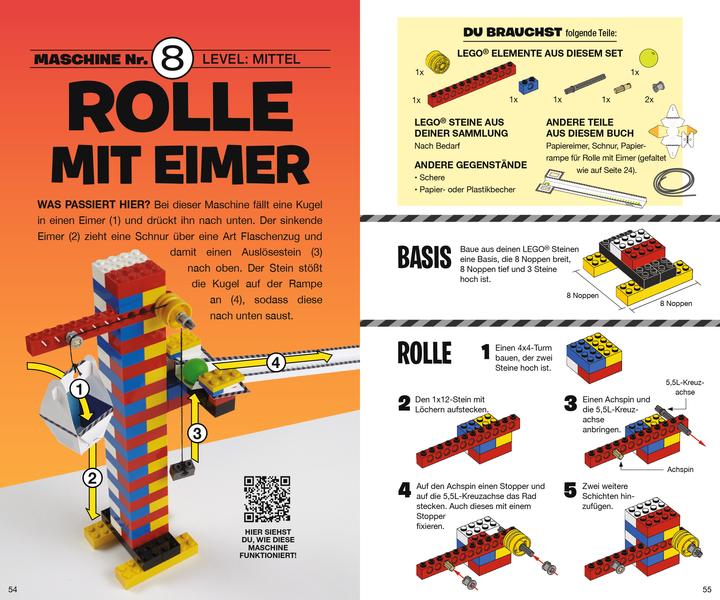 Actual product image Panini Kettenreaktionen: Baue dir 10 bewegliche Maschinen (German, Pat Murphy, 2018)