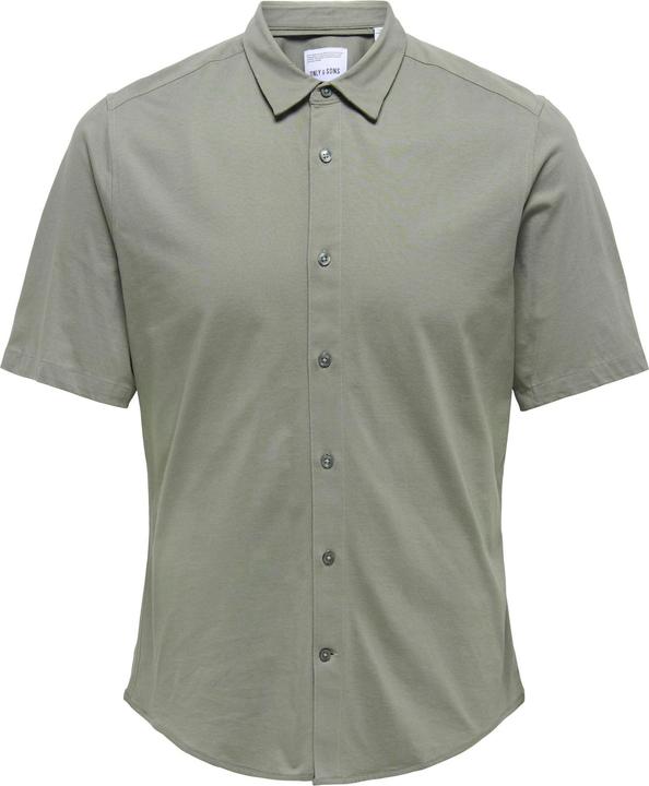 Only & Sons Onsrobin Button Under Ss Stretch Shirt