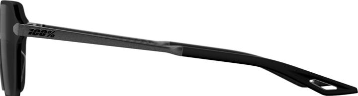 Immagine prodotto 100% Occhiali Legere Trap Metallo opaco - Lenti a specchio nere (Pistola stuoia, Lente a specchio nera)