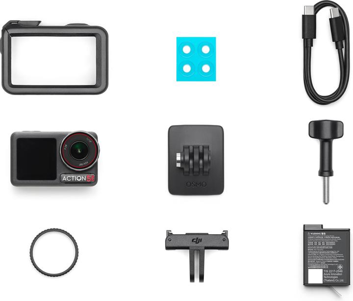 Produktbild DJI Osmo Action 5 Pro Standard Combo (120p, WLAN, Bluetooth)