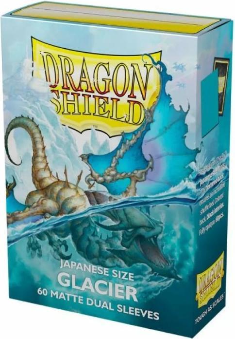 Immagine prodotto Arcane Tinman Manicotti Dragon Shield - Matte Dual Glacier Miniom (60 manicotti)