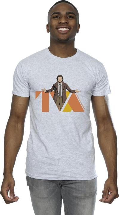 Actual product image Mens Loki TVA Pose T-Shirt (M)