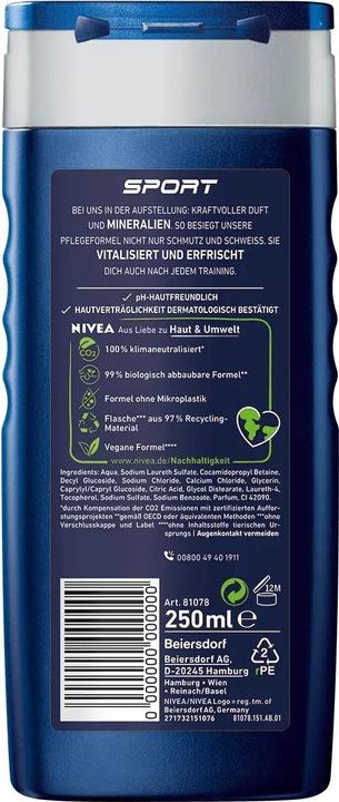 Image du produit NIVEA Sport (250 ml)
