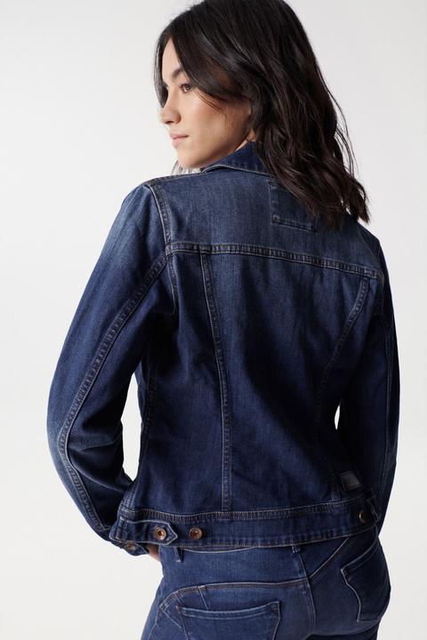Produktbild Salsa Jeans Jeansjacken Denim Trucker Jacket (L)