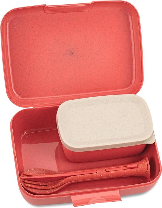 Actual product image Koziol Lunchbox Candy Set 4 pieces, Red