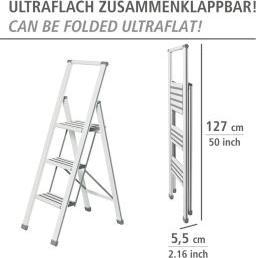 Produktbild Wenko Haushaltsleiter (Trittleiter, 44 cm)