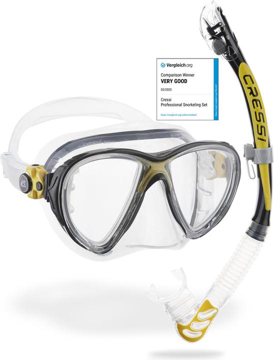 Cressi Big Eyes Evolution + Alpha Ultra Dry