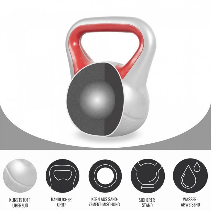 Image du produit Gorilla Sports Set de kettlebell (1 x 16 kg, 2 x 14 kg)