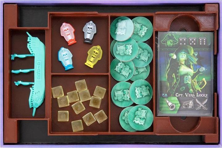Actual product image Feldherr 62237 - Organiser for Tiny Epic Pirates: Curse of Amdiak - board game box (Plastic)