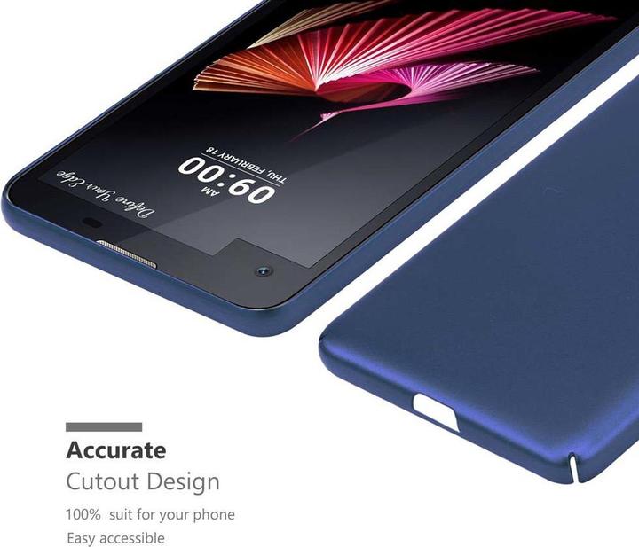 Actual product image Cadorabo Hard Cover Matt Metal Cover (LG X Screen)