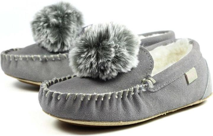 Produktbild Lazy Dogz Hausschuhe Bessie Wildleder (38)