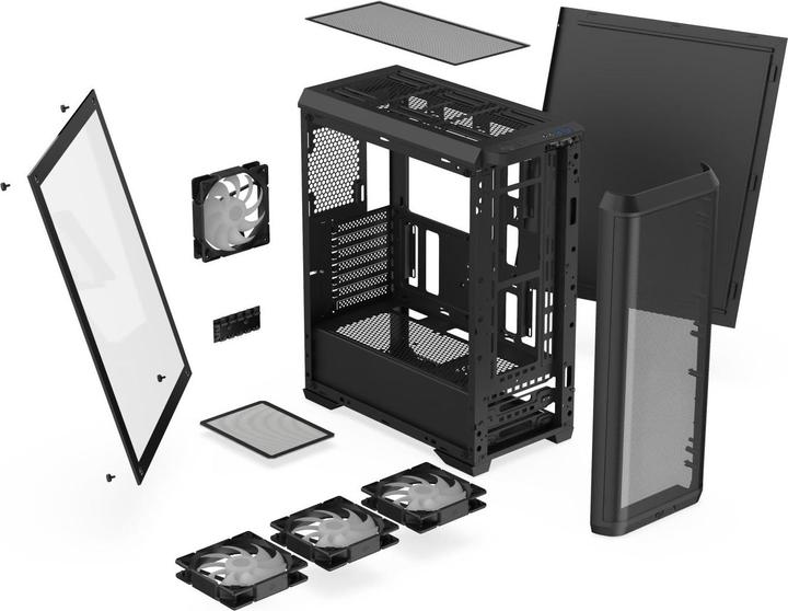 Actual product image Silentium PC Ventum VT4V EVO TG ARGB (ATX, mATX)