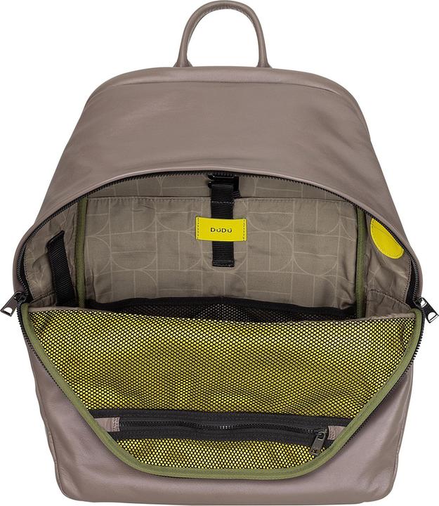 Actual product image Dudu New York daypack leather 41 cm laptop compartment (20 l)