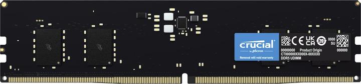 Produktbild Crucial 8GB DDR5-4800 Tray UDIMM CL40 (16Gbit) (1 x 8GB, 4800 MHz, DDR5-RAM, U-DIMM)