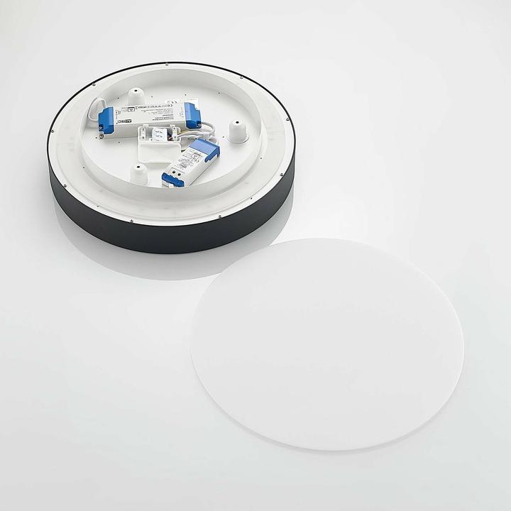Produktbild Arcchio Vanida LED-Deckenlampe, schwarz, 40 cm (5852 lm)