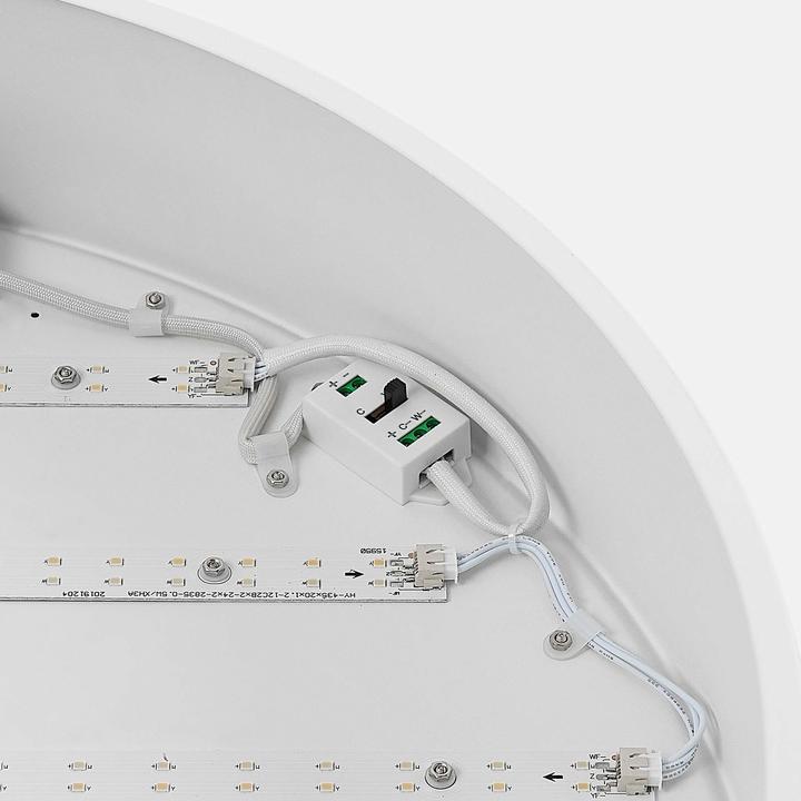 Actual product image Arcchio Noabelle LED-Deckenlampe, weiss, 60 cm (3900 lm)