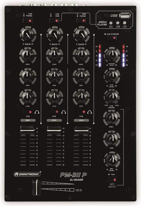 Image du produit Omnitronic PM-311P (Contrôleur DJ)