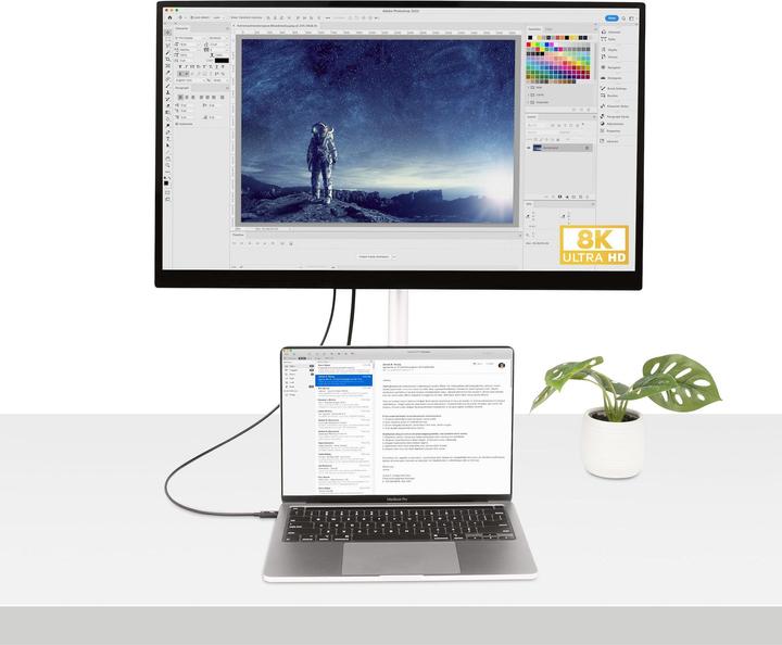 Produktbild StarTech 1.6FT (50CM) THUNDERBOLT CABLE (0.50 m, USB 4.0)