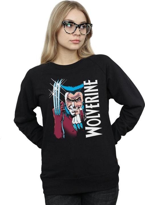 Actual product image Womens/Ladies X-Men Wolverine Come Here Sweatshirt (L)