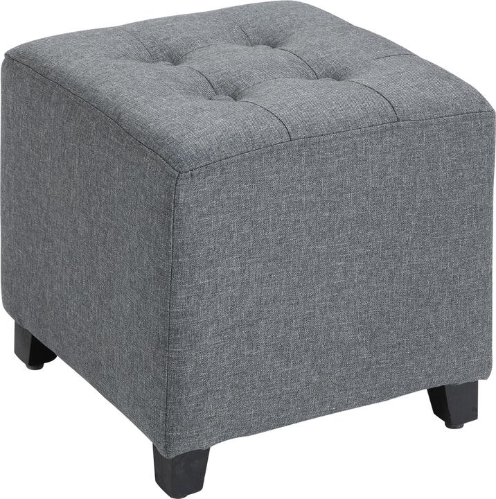 Homcom Tabouret de pied avec protections de sol