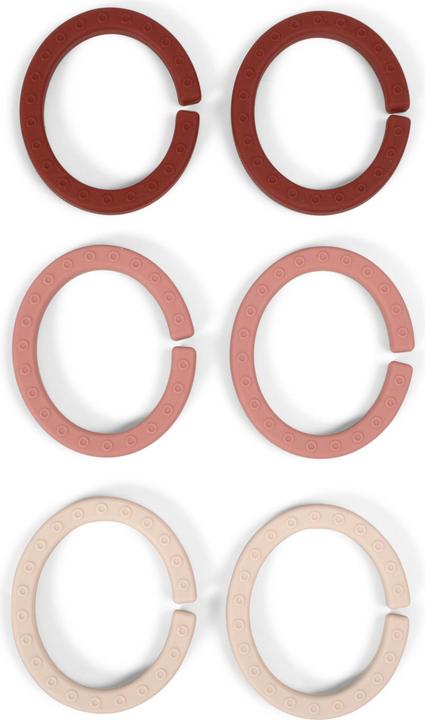 Filibabba Silicone Hoops - Rose (FI-02188)