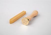 Produktbild Rayher Siegel Set Stern, 2, 5cm ø, gold, 1 Set