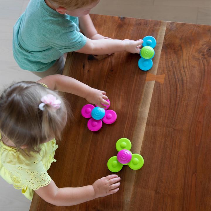 Produktbild Fat Brain Toys Squigz mit Drehelementen