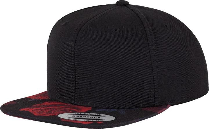 Produktbild Flexfit Rosen Print Baseballkappe (One Size)