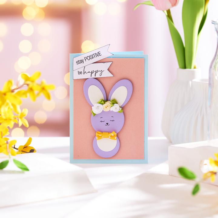 Actual product image VBS XXL double cards with envelopes "Pastel", DIN A6, 50 pieces (50 pcs.)