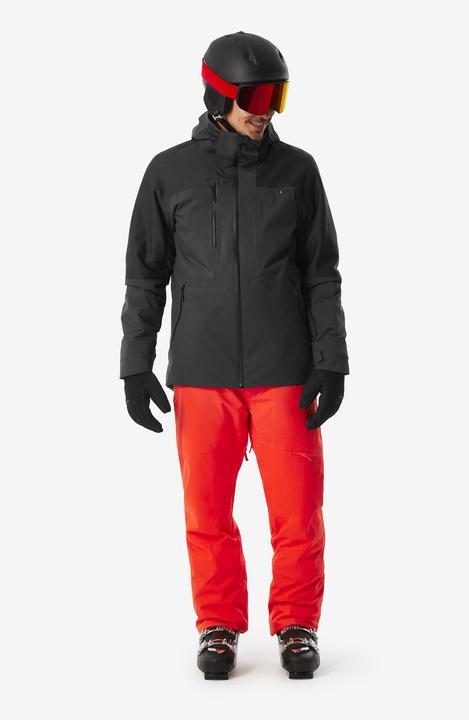 Actual product image Wedze Men's waterproof and hardwearing ski jacket - 500 Sport black (L)