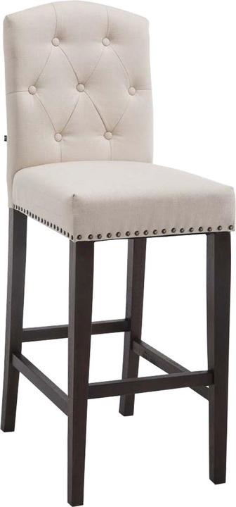 Actual product image Swisshandel24 Bar stool Louise antique fabric, cream