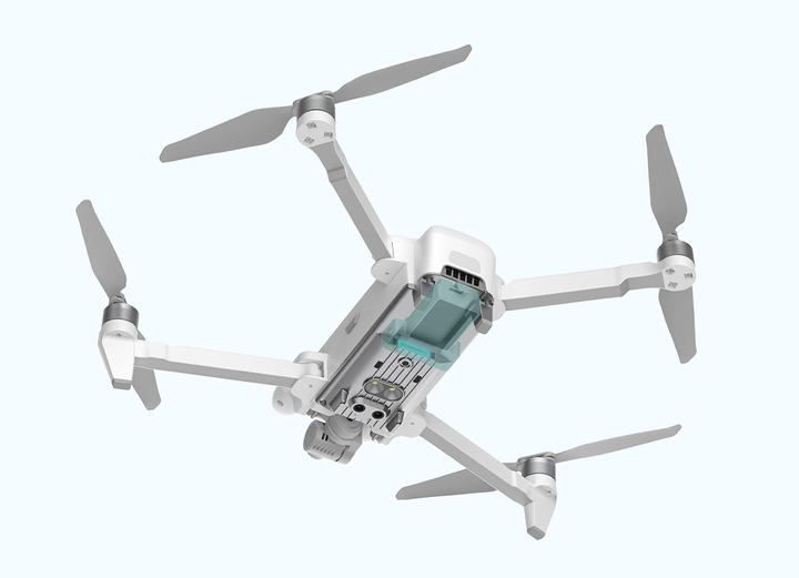 Actual product image Fimi X8 SE 2 STANDARD MP camera drone 4 rotors Quadcopter 48 MP pixels Grey, White (768 g, 48 Mpx)