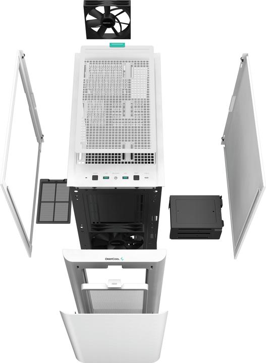 Actual product image Deepcool CK500 Midi Tower (ATX, mATX, Mini-ITX, E-ATX)