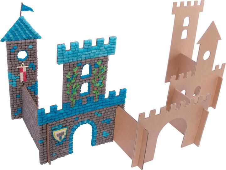 Immagine prodotto Magni PlayMais® MOSAICO GRANDE CASTELLO MONDIALE - Set di artigianato per bambini dai 3 anni in su Gioco