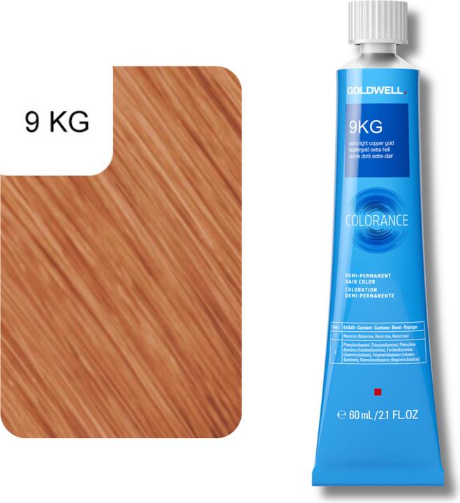 Image du produit Goldwell Colorance Tube Demi-Permanente (9KGcuivre-or-extra-lumineux)