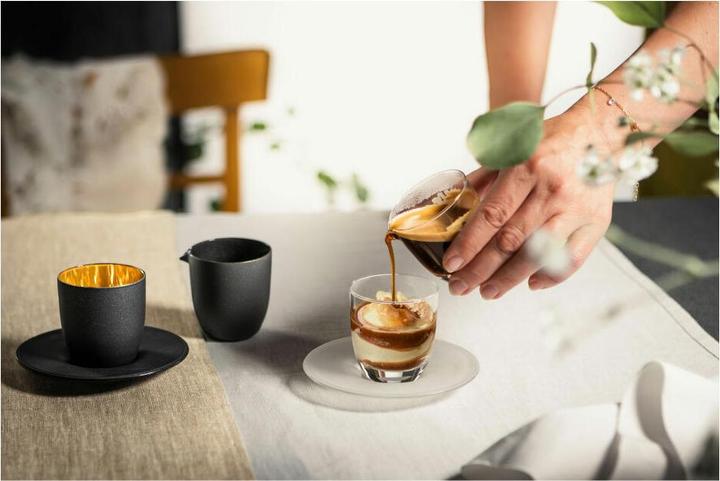 Actual product image Eisch Cosmo Affogato al oro with pot (100 ml, 3 x)