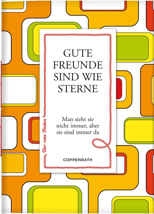 Produktbild Der rote Faden No.6: Gute Freunde sind wie Sterne (Deutsch, 2012)